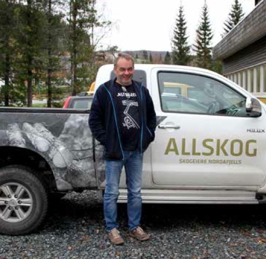 Skogbruksleder i Allskog Jan Are Kristiansen